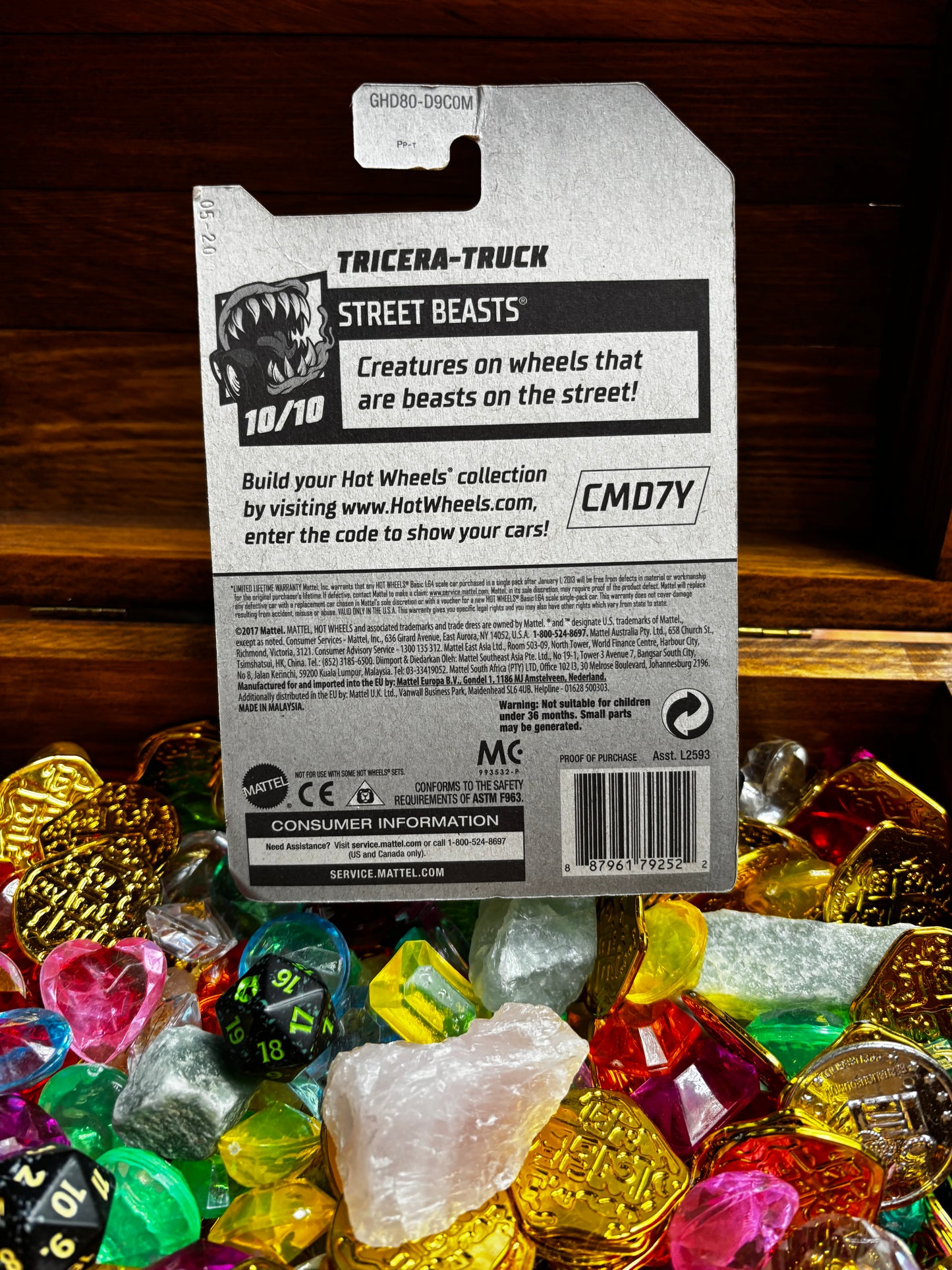 Hot Wheels: Tricera-truck, Treasure Hunt