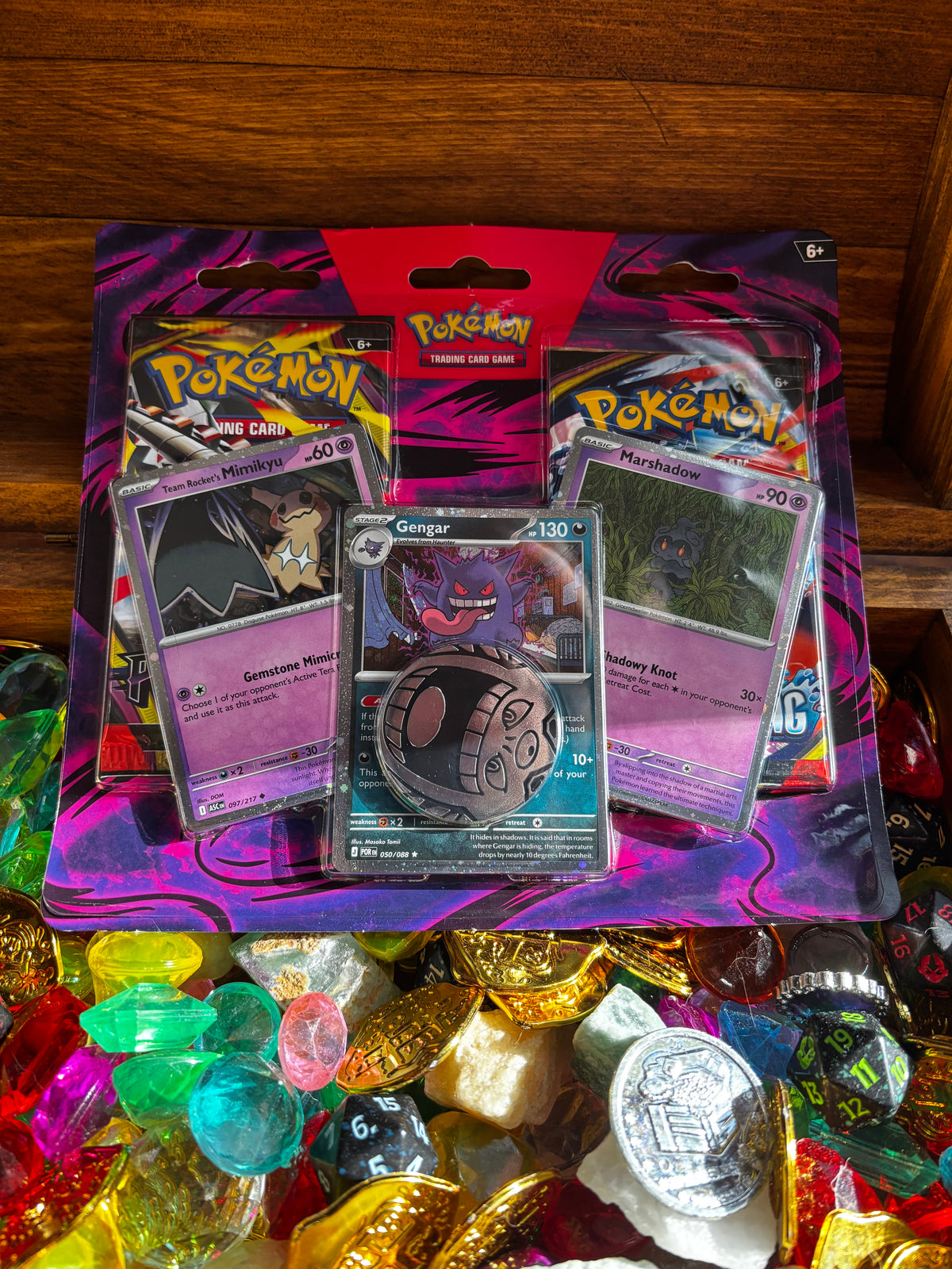 Pokémon TCG: Two pack blister featuring Gengar