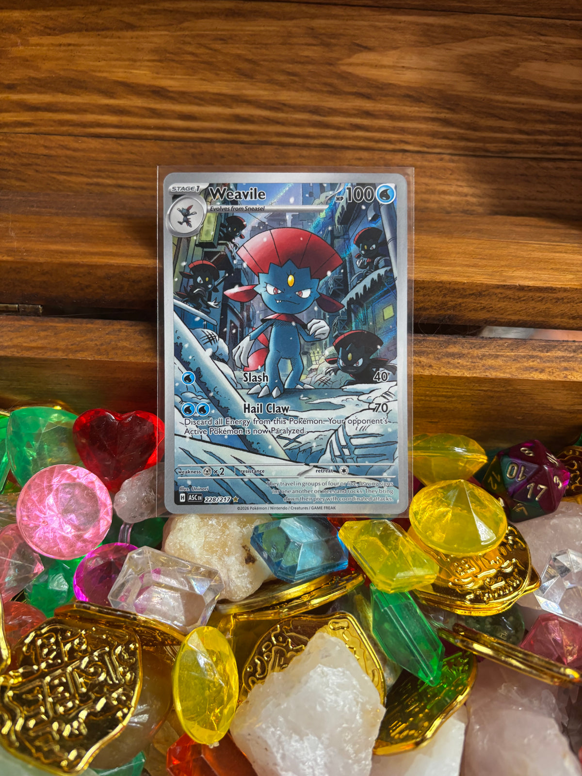 Pokémon TCG: Weavile (228/217) Ascended Heroes