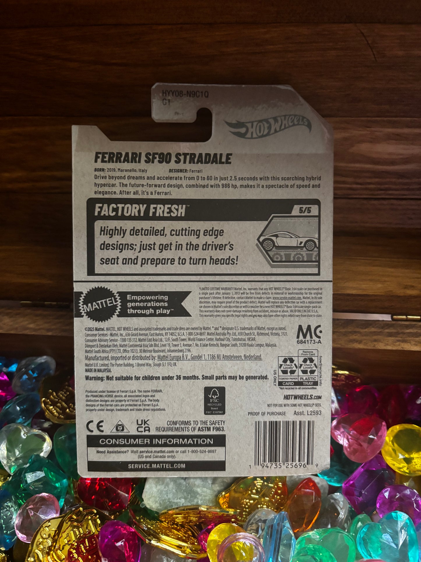 Hot Wheels: Ferrari SF90 Stradale, mainline