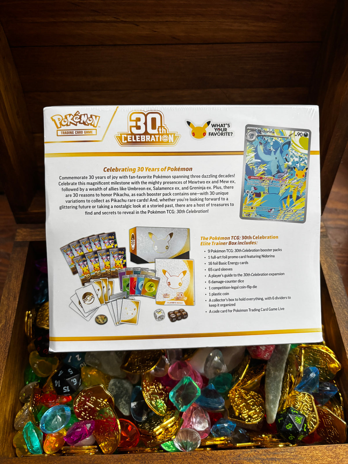 Pokémon TCG: 30th Anniversary Elite Trainer Bundle.