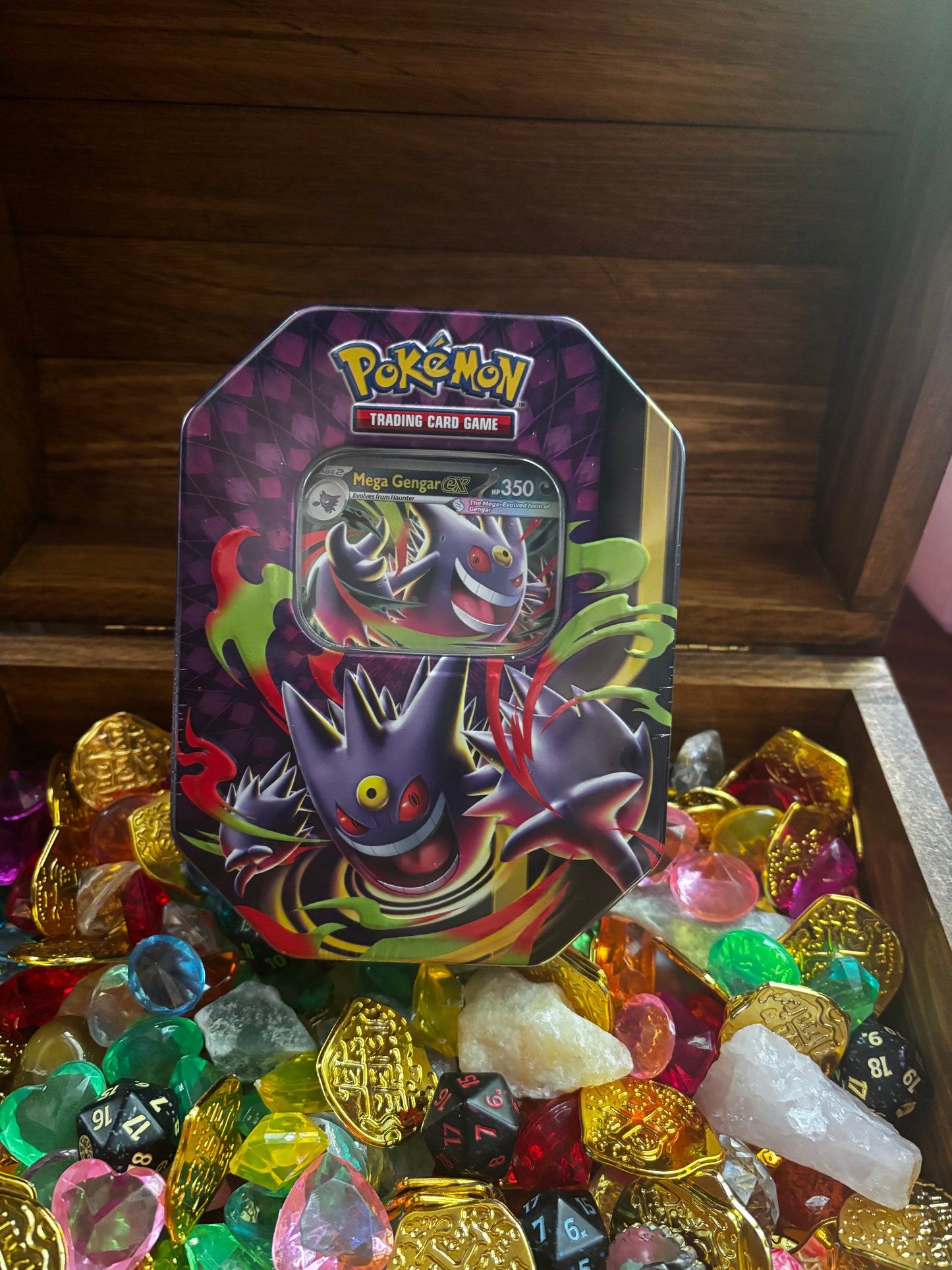 Pokémon TCG: Mega Moonlit Tin (Mega Gengar EX)
