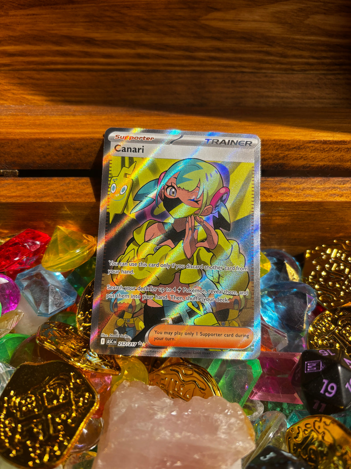 Pokémon TCG: Canari 257/216, Acended Heroes