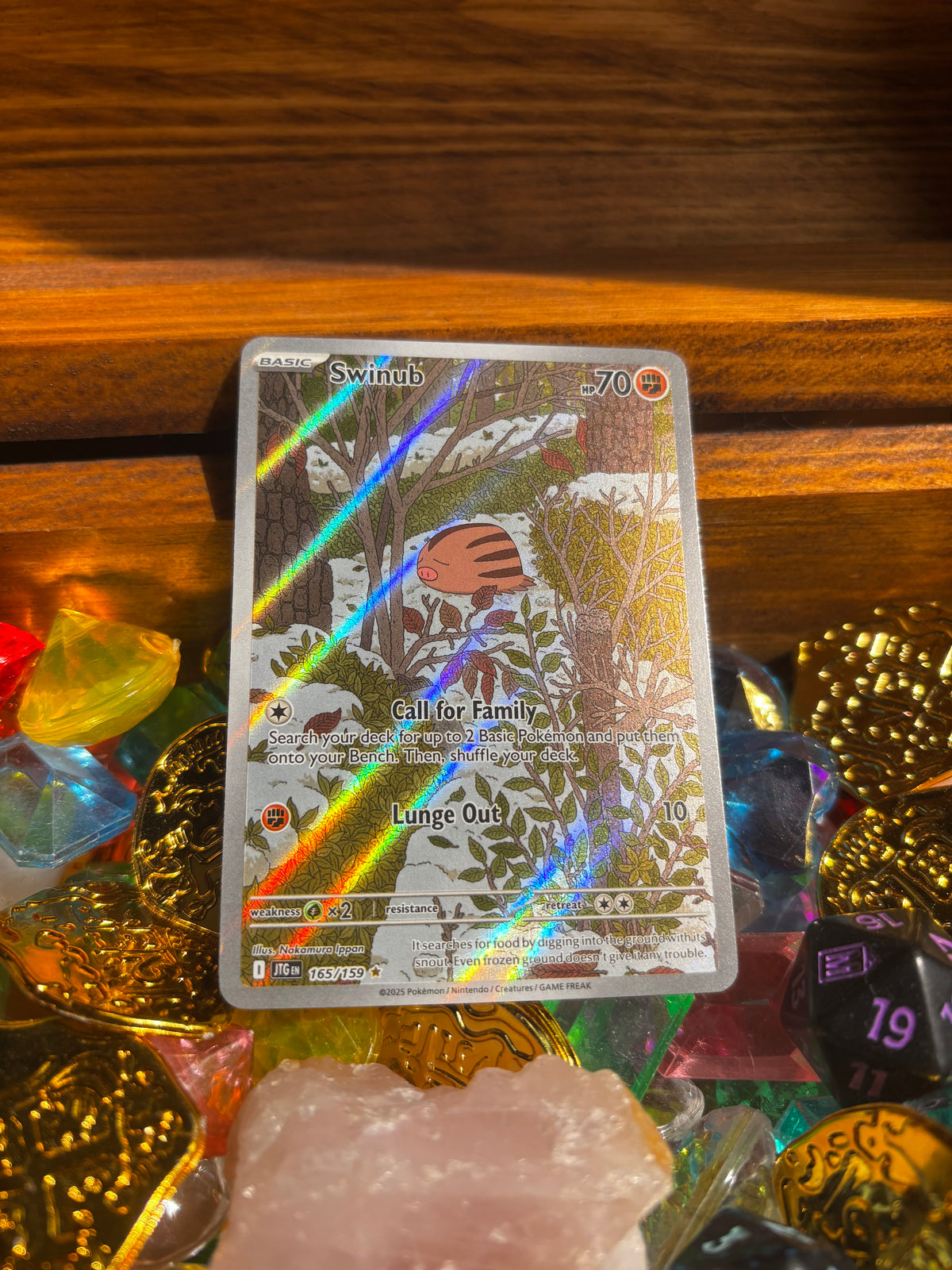 Pokémon TCG: Swinub (165/159), Journey Together