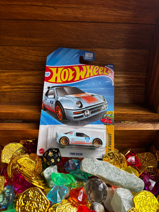 Hot Wheels: Ford RS200, Gulf Livery