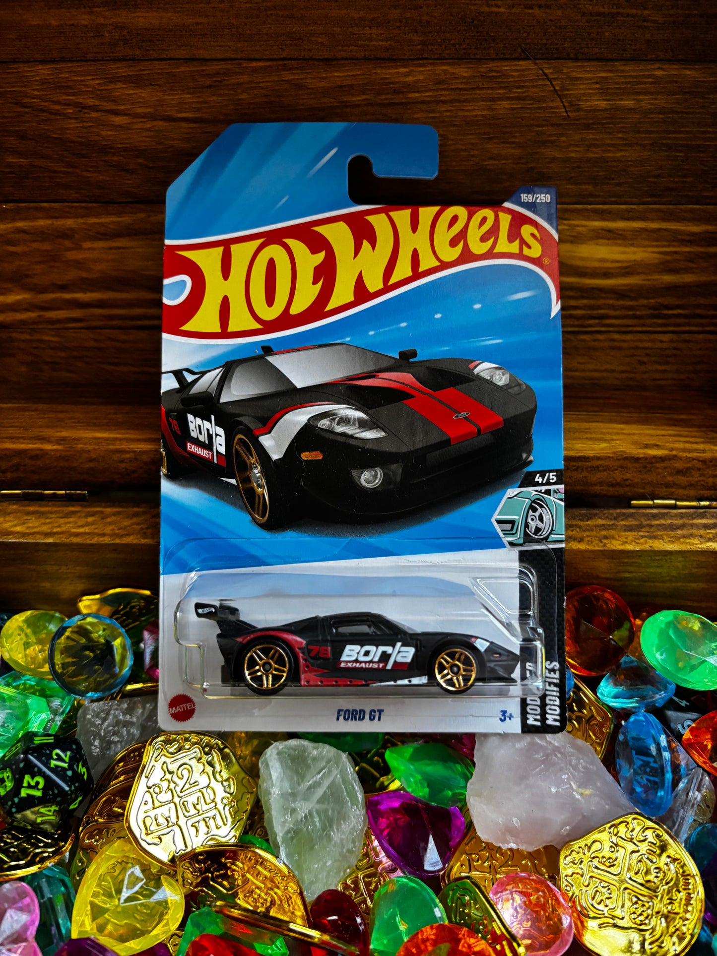 Hot Wheels: Ford GT, Borja, black, 2025 mainline