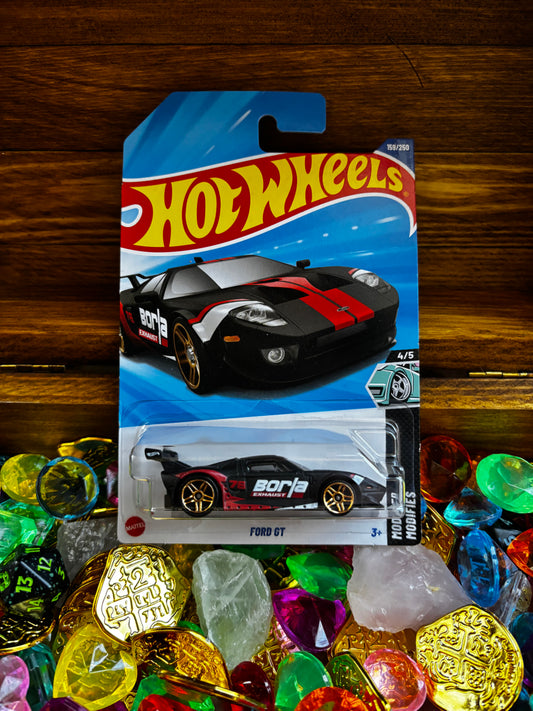 Hot Wheels: Ford GT, Borja, black, 2025 mainline