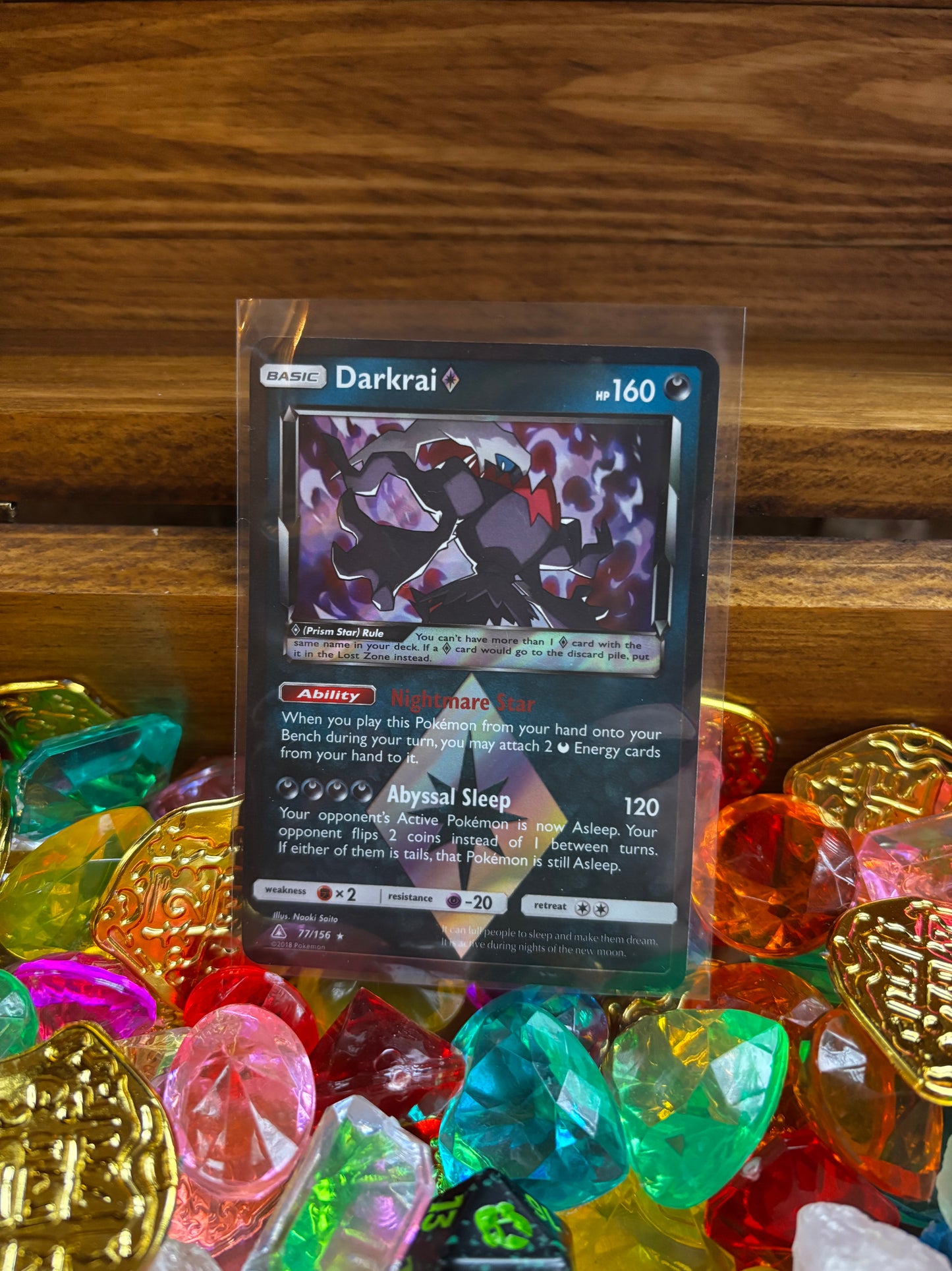 Pokemon TCG: Darkrai Prism Star 77/156