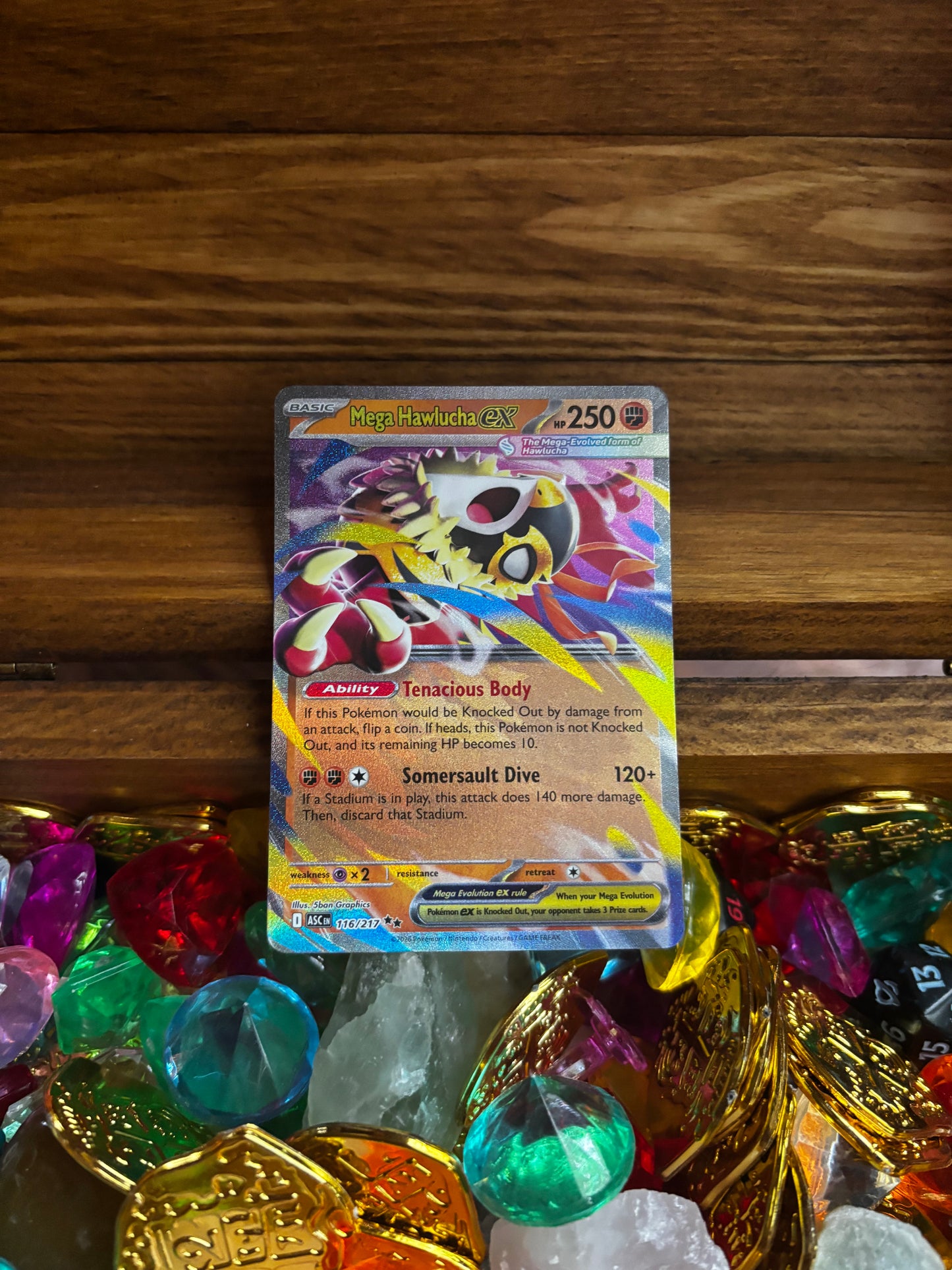Pokémon TCG: Mega Hawlucha EX (116/217), Ascended Heroes