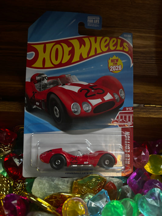 Hot Wheels: Maserati 61 Tipo, Target red edition
