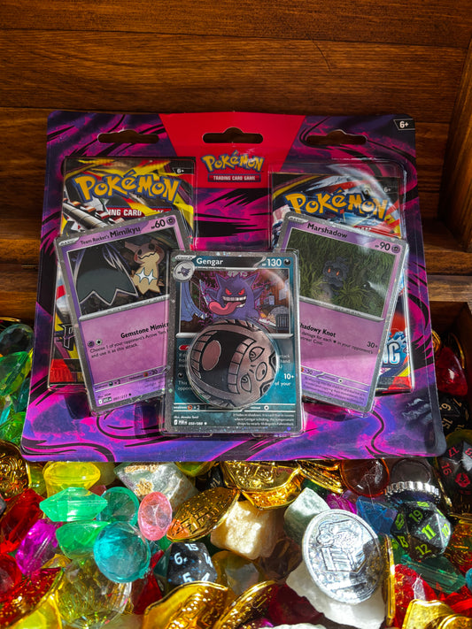 Pokémon TCG: Two pack blister featuring Gengar