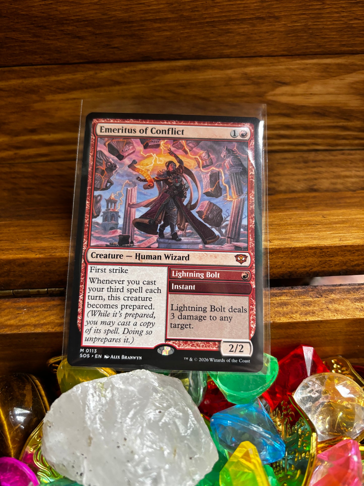 MTG: Emeritus of Conflict, Secrets of Strixhaven