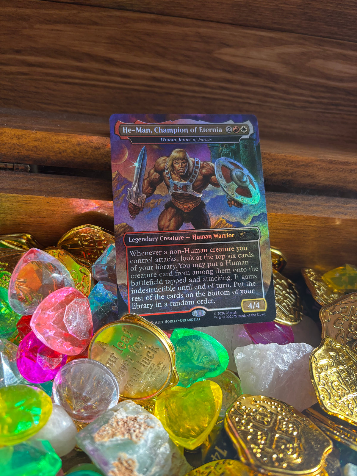 MTG: He-Man, Champion of Eternia. Secret Lair